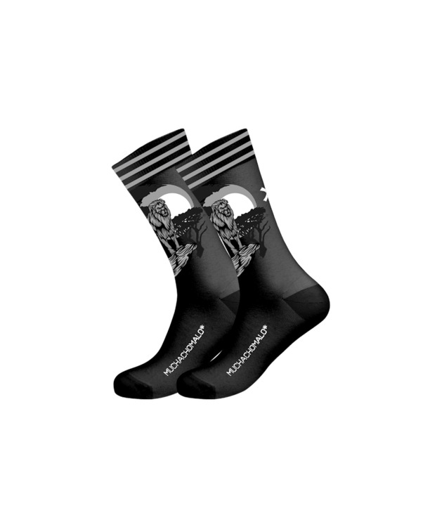 Mannen 1-pack sokken Lion King Pattern