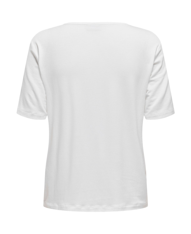 JDYMILA S/S O-NECK TOP JRS
