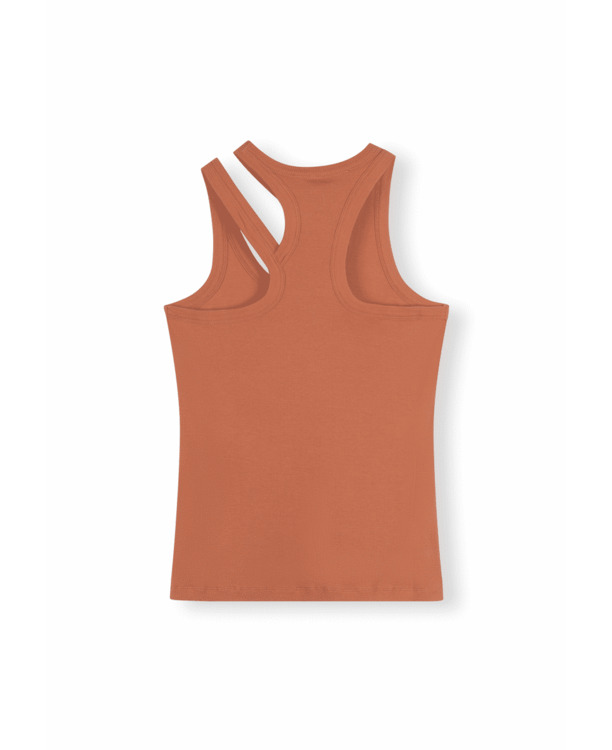 cut out tank top rib