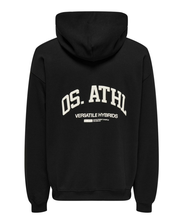 Relaxed Fit Hoodie Lange Mouwen (L/M) Heren