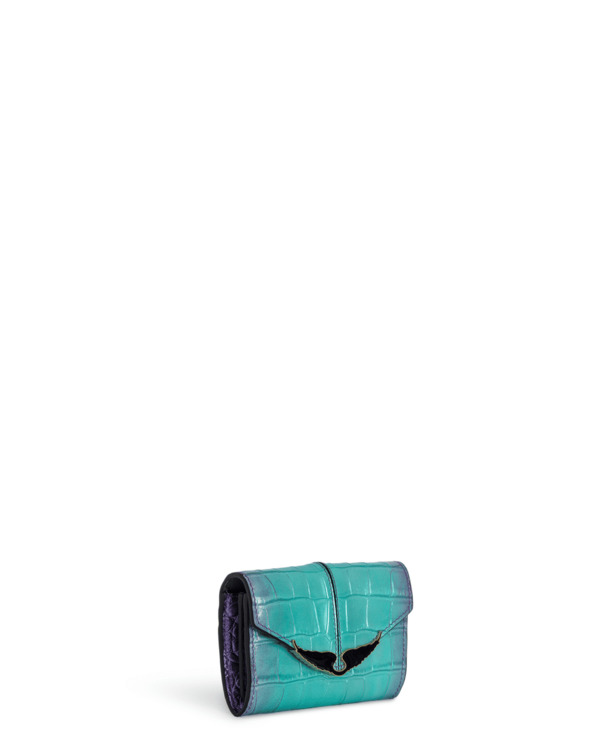 BORDERLINE MINI WALLET METAL E