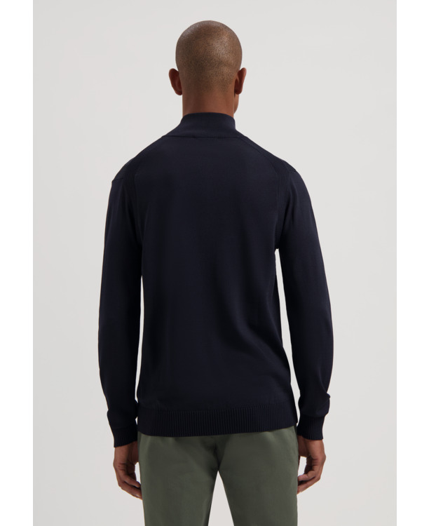 Dstrezzed Heren Gebreide Trui Skipper Donkerblauw