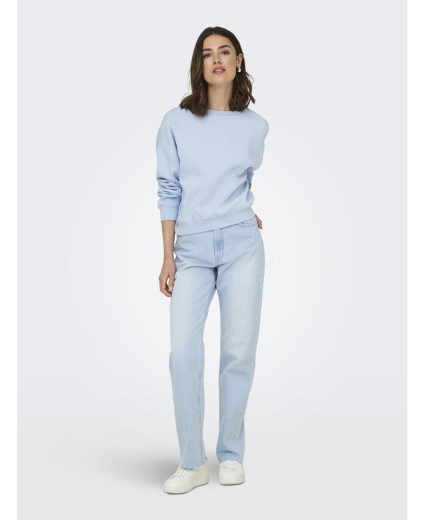 Loose Fit O-Neck Long Sleeves (L/S) Sweatshirt