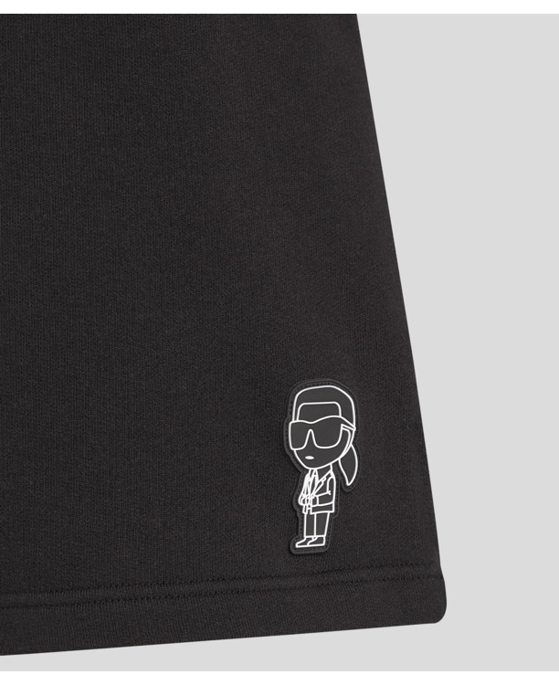 IKON RUBBER PATCH SWEATSHORTS