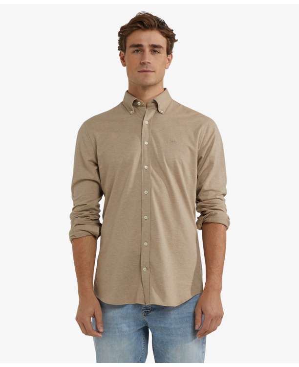 Stretch Pique Shirt Heren