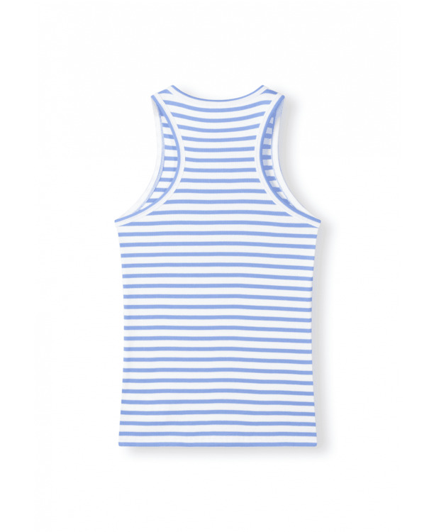 tank top rib stripes