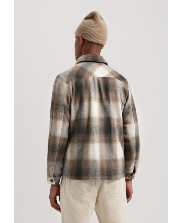 Dstrezzed Heren Overshirt Zwart Key Check