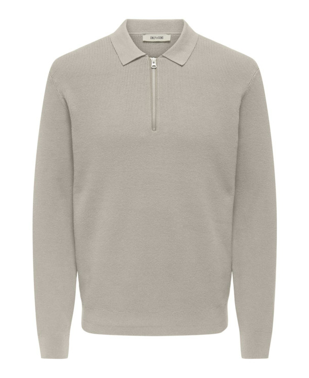 Polo met lange mouwen (L/S) met normale pasvorm Heren