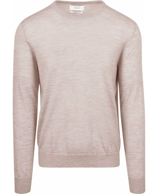 King Essentials The John Pullover Merino Greige