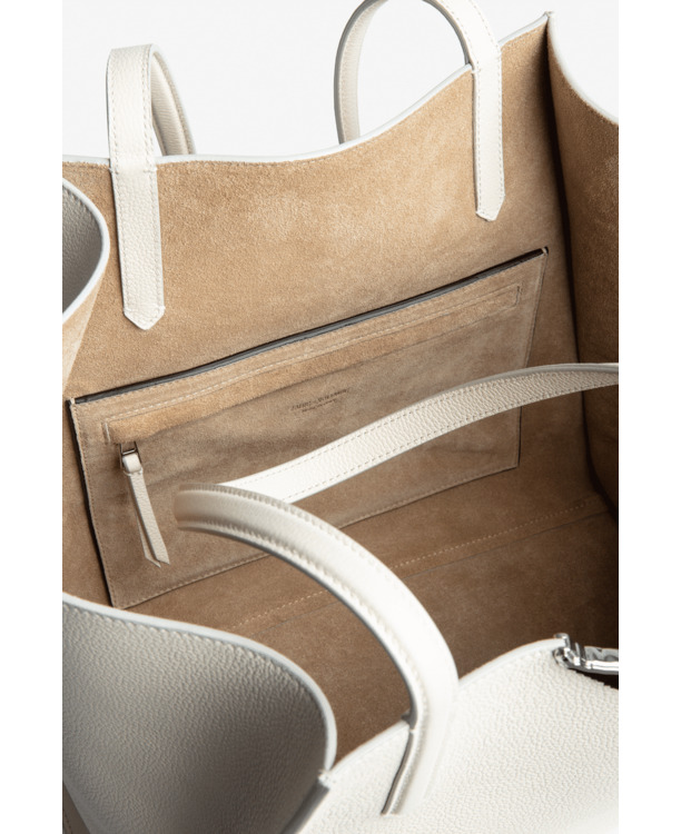 LE BORDERLINE GRAINED LEATHER