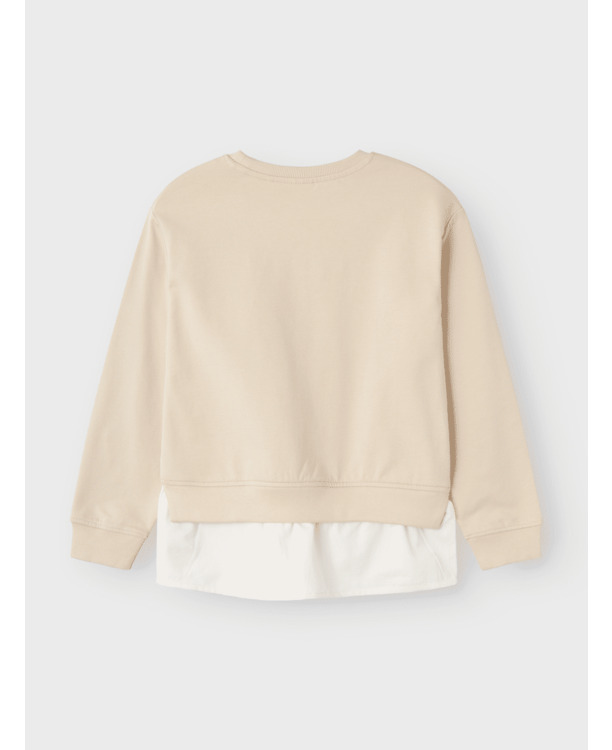 Long Line Fit O-Neck Long Sleeves (L/S) Sweatshirt