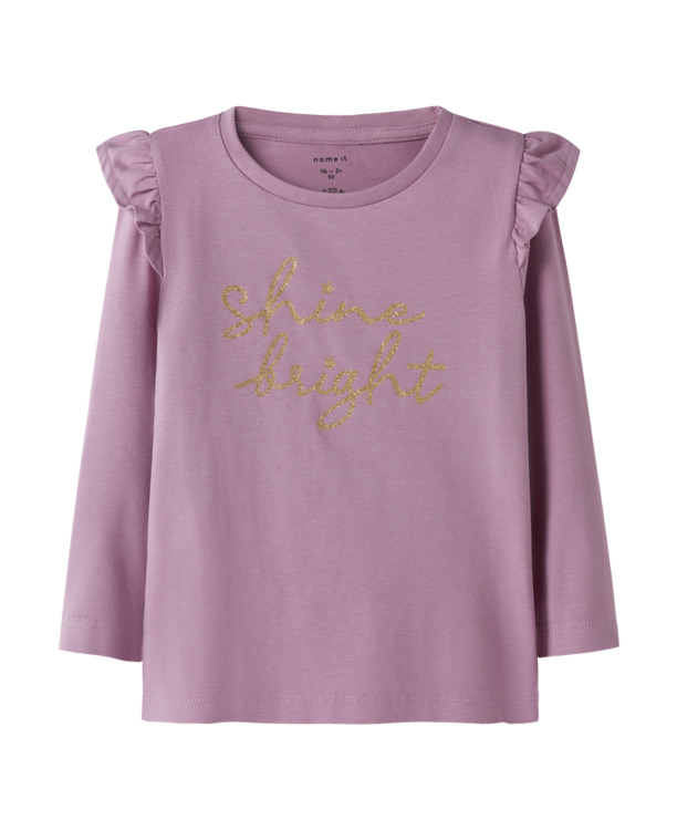 Normale pasvorm ronde hals lange mouwen (L/S) Meisjes