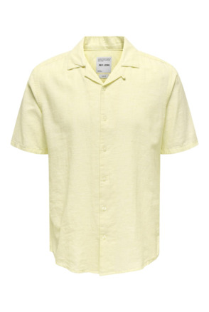 Slim Fit Resort Kraag Korte Mouwen (K/M) Heren