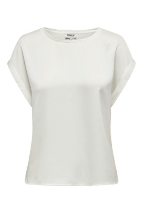 Regular Fit O-Neck Short Sleeves (S/S) O-hals top met korte mouwen voor de vrouwelijke stijl