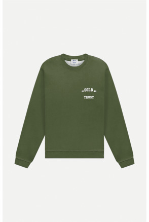 De uit trui Donkergroen Unisex