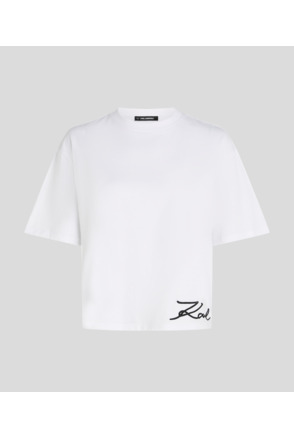 SIGNATURE EMB EDGE T-SHIRT