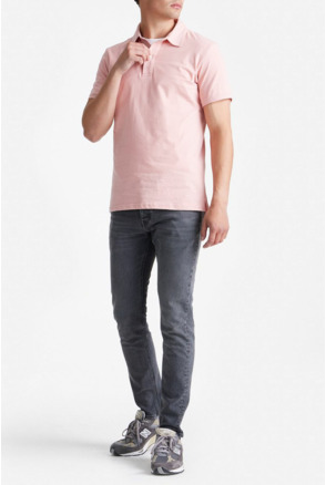 King Essentials The James Poloshirt Roze