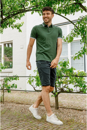 Suitable Kick Polo Donkergroen