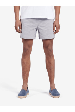 Venetië Seersucker Katoen-Polyester Heren