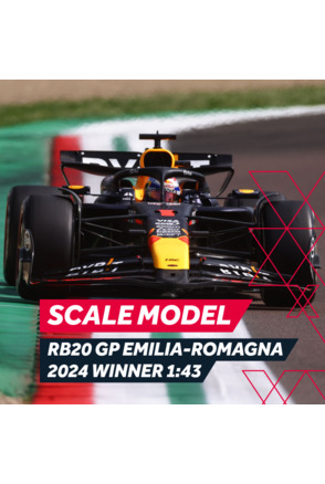 1:43 RB20 GP Emilia-Romagna 2024 - Winner - Schaalmodel - Red Bull Racing