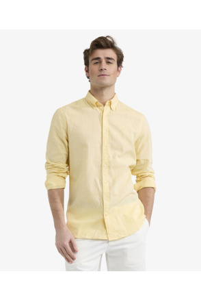 Cotton Linen Shirt Heren