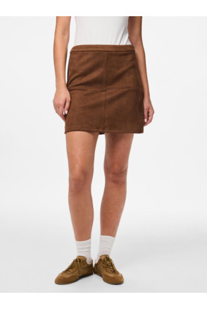 PCRAKEL BRUSHED HW MINI SKIRT