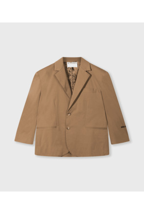 oversized blazer twill