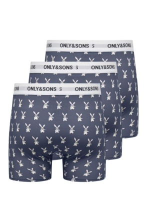 ONSFITZ PRINT WB BOLD STRIPE BOXER 1PACK Heren