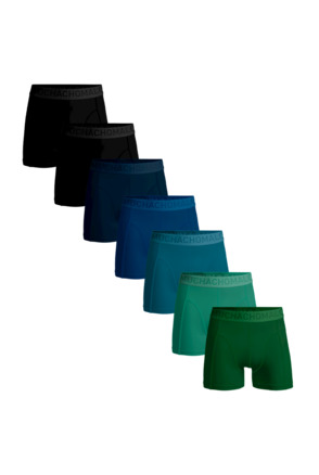 Heren 7-pack licht katoenen effen