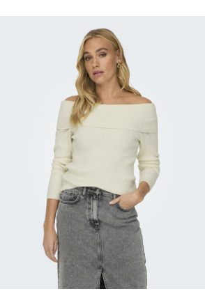 ONLKATIA LS OFF SHOULDER KNT NCA