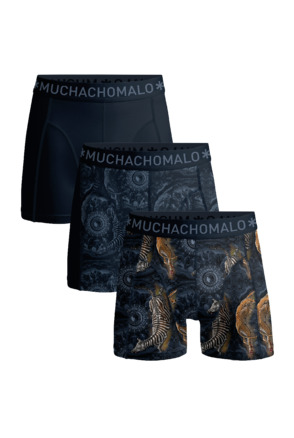 Jongens 3-Pack Boxershorts Print/Print/Effen