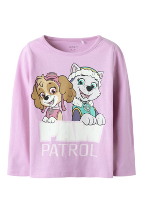 Normale pasvorm ronde hals lange mouwen (L/S) Meisjes