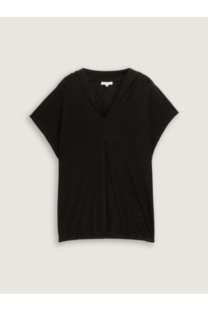 Opengewerkt T-shirt