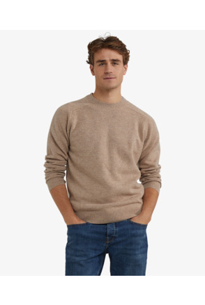 Lambswool Crew Neck sweater 100% Lambswool Heren