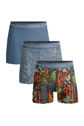 Jongens 3-Pack Boxershorts Print/Print/Effen
