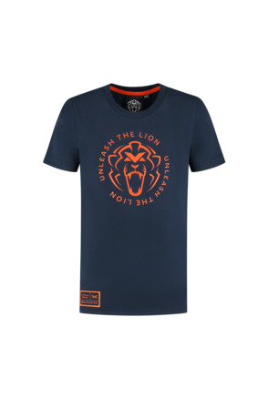 Kids - T-Shirt - Navy - Unleash The Lion