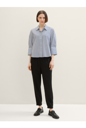 Losse cropped broek