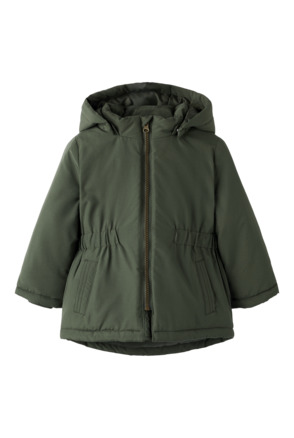 Winterjas Afneembare capuchon Lange mouwen Meisjes