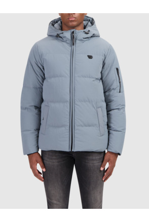 Logo Badge Padded Jacket 100% Nylon Men