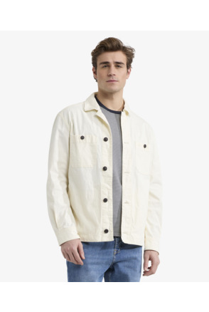 Cotton Shirt Jacket Heren