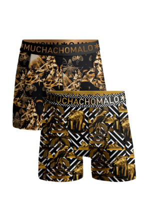 Heren 2-Pack Boxer Short Myth Egypte Print/Print