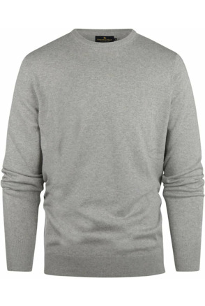 Steppin' Out Trui Cotton Cashmere Melange Grijs