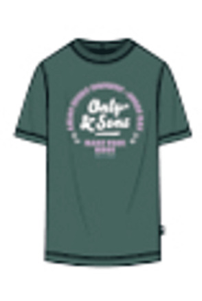 Normale pasvorm ronde hals korte mouwen (K/M) Heren