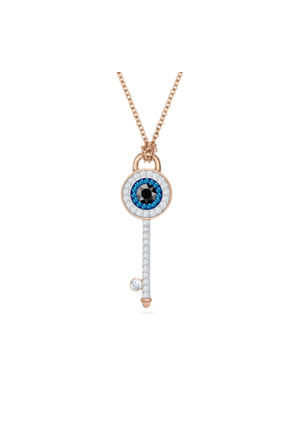 Symbolica Pendant Rose Gold shiny Dark Multi