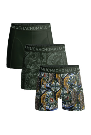 Jongens 3-Pack Boxershorts Print/Print/Effen
