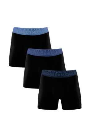Heren 3-Pack Bamboe Boxershorts Effen
