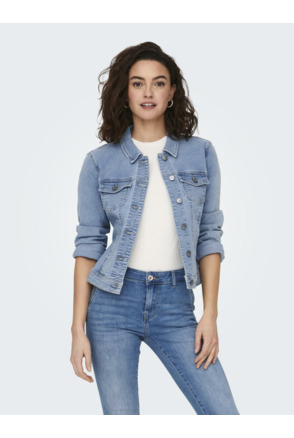 Spread Collar Long Sleeves (L/S) Kort spijkerjasje