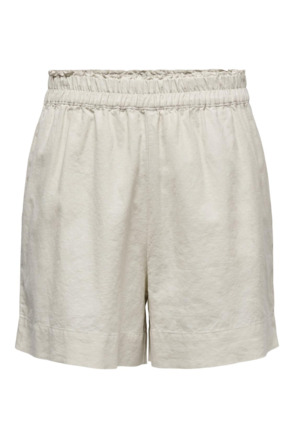 Regular Fit Pull-On Shorts van linnenmix