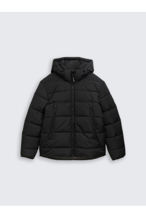 Gewatteerde jassen met afneembare capuchon