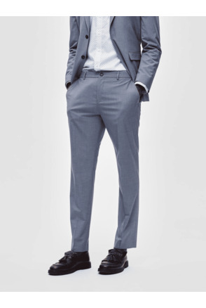 SLHSLIM-TIMELIAM LT BLU STRUC TRS F